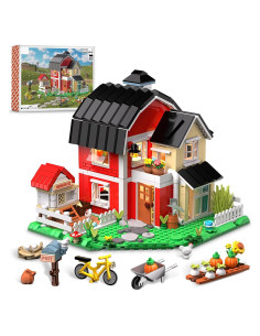 Juego de Construcción Casa de Campo OWNONE 1 con Iluminación LED - 1268 Piezas