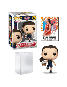 Set Coleccionable Caitlin Clark Funko Pop! + Tarjetas Rookies WNBA