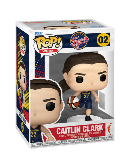 Set Coleccionable Caitlin Clark Funko Pop! + Tarjetas Rookies WNBA