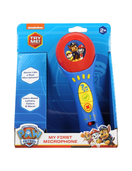 Micrófono Infantil Paw Patrol Kidz Delight S14216AMZ