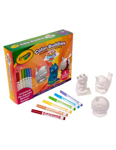 Conjunto de Juguetes Crayola Color Buddies 9 Piezas
