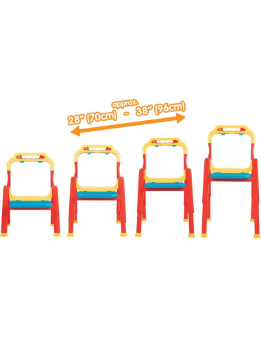 Caballete de Arte Crayola Triple-La-Diversión 3 en 1 para Niños