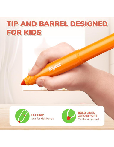 Marcadores Lavables Aromatizados JoyCat 24 Colores para Niños