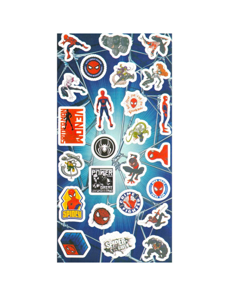 Conjunto de Libros para Colorear Imagine Ink Marvel Spiderman - 2 Libros, Stickers y Lápices Mágicos