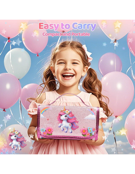 Set de Marcadores Lavables Kodvinp Unicornio Rosa 12 Piezas