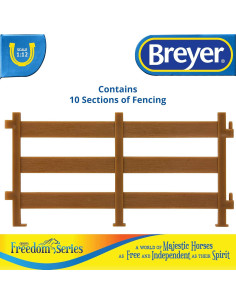 Juego de Accesorios de Cercado Breyer Freedom 10 Piezas 1:12 2