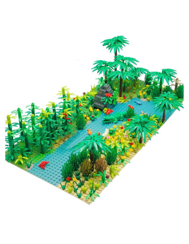 Juego de Construcción de Jardín Taken All - 580 Piezas