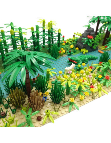 Juego de Construcción de Jardín Taken All - 580 Piezas