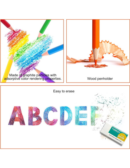 Set de Lápices de Colores ROCOD 12 Piezas Artístico
