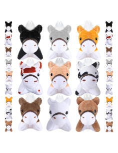 36 Caballos de Peluche Hungdao 8 cm para Fiesta y Regalos
