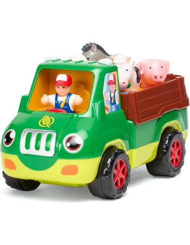Camión de Granja Motorizado Wow Toys Freddie - 6 Piezas