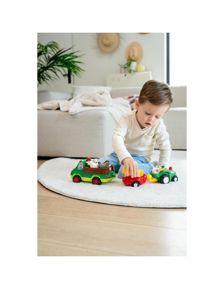 Camión de Granja Motorizado Wow Toys Freddie - 6 Piezas