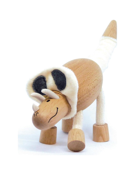 Set de Juguetes de Madera Anamalz Dinosaurios 6 Figuras