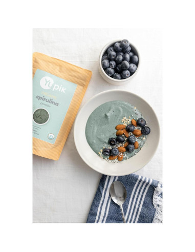 Yupik Spirulina Orgánica 250g - Superalimento Vegano Sin Gluten