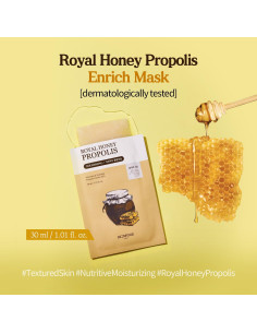 Mascarilla de Hoja SKINFOOD Real de Miel Set 10 Unidades 270ml 2