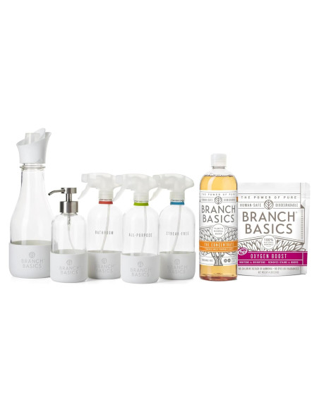 Kit de Limpieza Premium Branch Basics Vidrio 5 Botellas + Concentrado