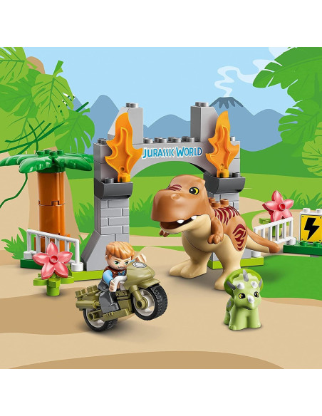 LEGO DUPLO Mundo Jurásico T. rex y Triceratops 10939 - 36 Piezas