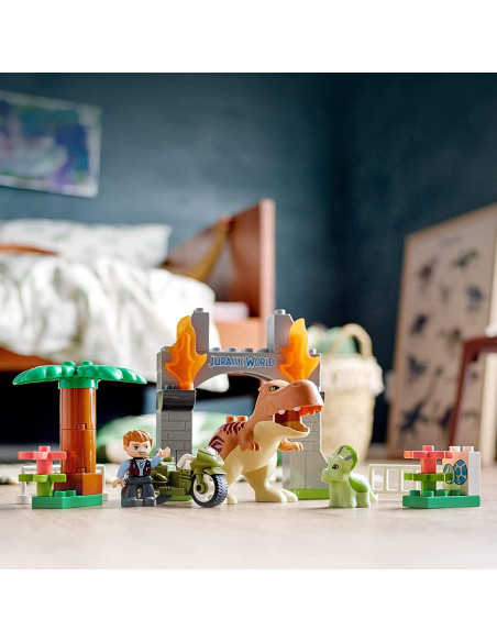 LEGO DUPLO Mundo Jurásico T. rex y Triceratops 10939 - 36 Piezas