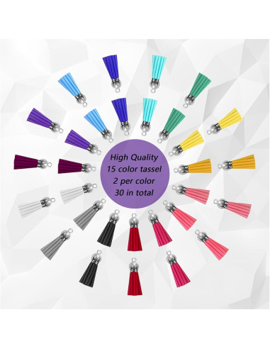 Set de 150 Llaveros Acrílicos en Blanco Myzzxt - Tamaños Mixtos