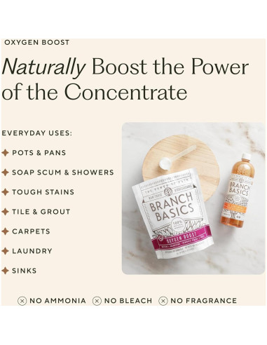 Kit de Limpieza Premium Branch Basics Vidrio 5 Botellas + Concentrado