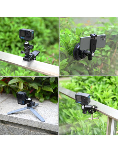 Cabezal de Bola Mini SIOTI 360 para Cámara y Teléfono 2