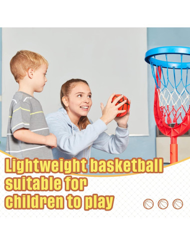 Civaner 20 Mini Pelotas Inflables de Baloncesto 10 cm para Niños
