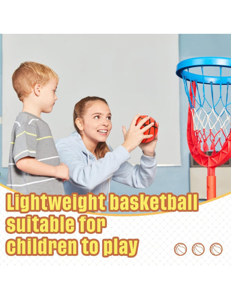 Civaner 20 Mini Pelotas Inflables de Baloncesto 10 cm para Niños
