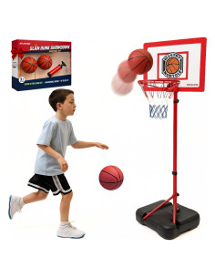 Aro de Baloncesto Ajustable Atlasonix para Niños 4-8 Años