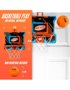 Aro de Baloncesto Mini NERFOOP Slam Franklin Sports - 30.48x25.4cm 2