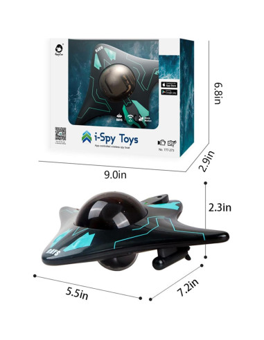 Barco RC WiFi Impermeable SHANTOU 777-273 con Cámara HD