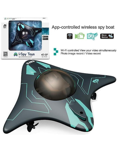 Barco RC WiFi Impermeable SHANTOU 777-273 con Cámara HD