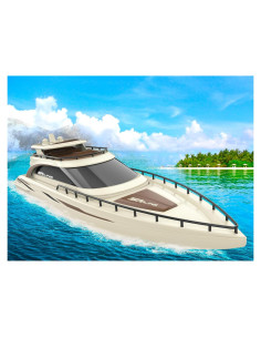 Yate RC de Lujo POCO DIVO 1/28 15km/h Control Remoto