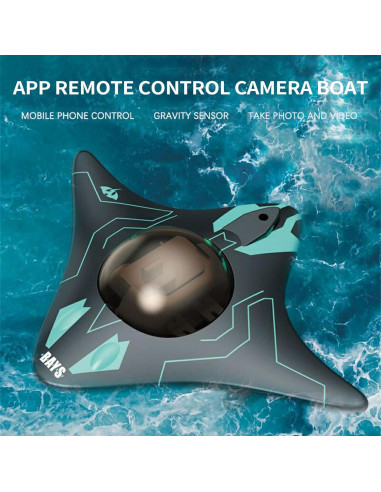 Barco RC GoolRC con Cámara HD Inalámbrica para Niños 8+