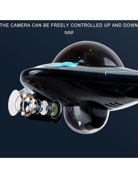 Barco RC GoolRC con Cámara HD Inalámbrica para Niños 8+