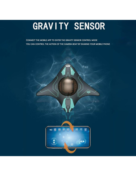 Barco RC GoolRC con Cámara HD Inalámbrica para Niños 8+