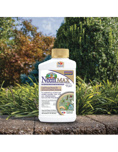 Aceite de Neem Concentrado Bonide 226.8 ml Insecticida 4 en 1