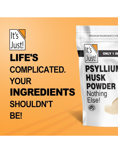 Polvo de Cáscara de Psyllium 680g - 138 Foods, Sin Sabor