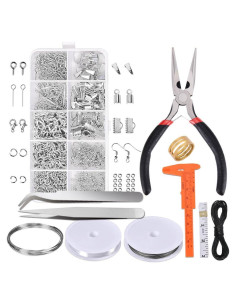 Kit de Suministros para Joyería PAXCOO - 905 Piezas y Herramientas