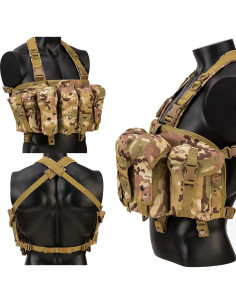 Arnés Táctico Ajustable HRTACPAG para Airsoft y Caza 2