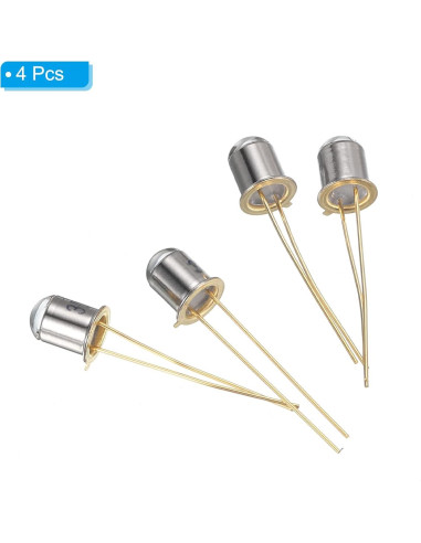 Diodos Fotográficos PATIKIL 5mm, Paquete de 4 Sensores Luz