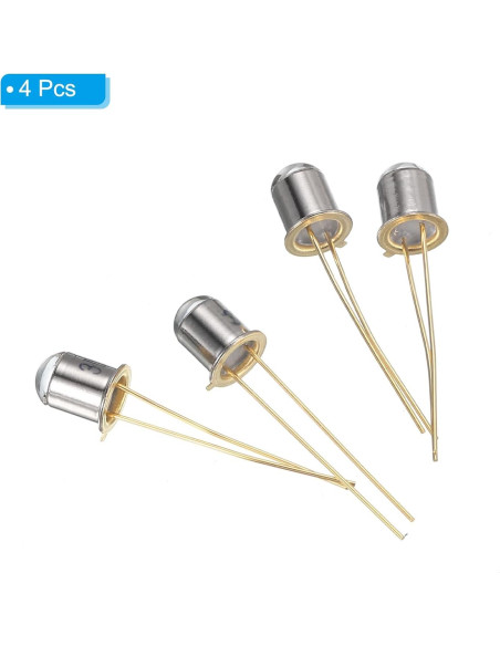 Diodos Fotográficos PATIKIL 5mm, Paquete de 4 Sensores Luz