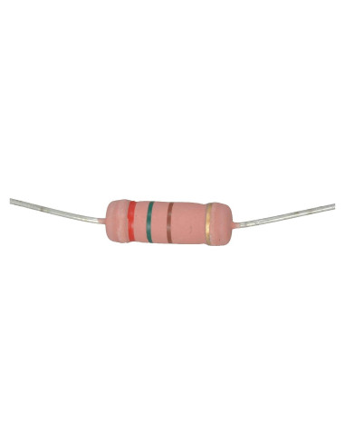 Resistor de Óxido Metálico Jameco 250 Ohm 5W 5% (Paquete de 20)