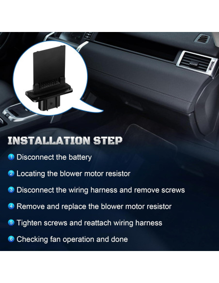 Resistor Motor Ventilador A-NAFTULY YH-1715 Compatible Ford