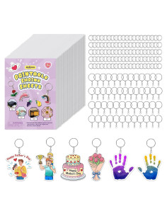 Kit de Llaveros Retráctiles 175 Piezas Ayfjovs - Manualidades