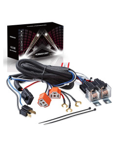 Arnés de Relé H4 RENMAII-LIGHT para Faros LED Toyota Tacoma