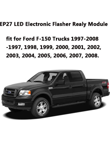 Relé Intermitente LED EP27 5 Pines para Ford F150 Ranger 1995-2008