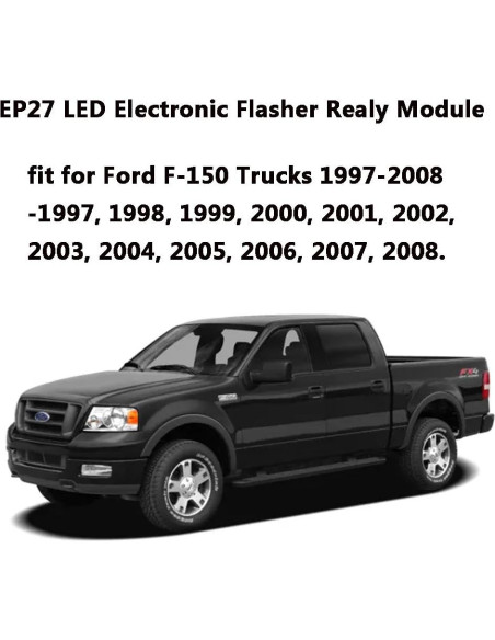 Relé Intermitente LED EP27 5 Pines para Ford F150 Ranger 1995-2008