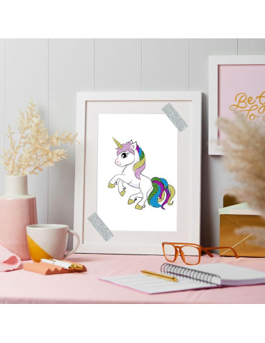 Conjunto de 36 Rollos de Cinta Washi Brillante Funincloud