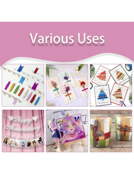 Conjunto de 36 Rollos de Cinta Washi Brillante Funincloud