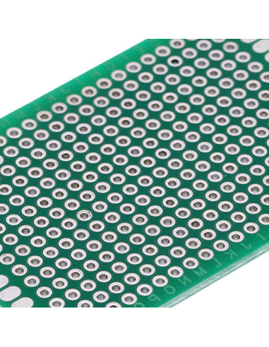 Placa de Circuito Universal 10 PCs 4x6cm Doble Cara DIY